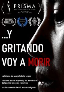 Cartell y gritatando voy a morir
