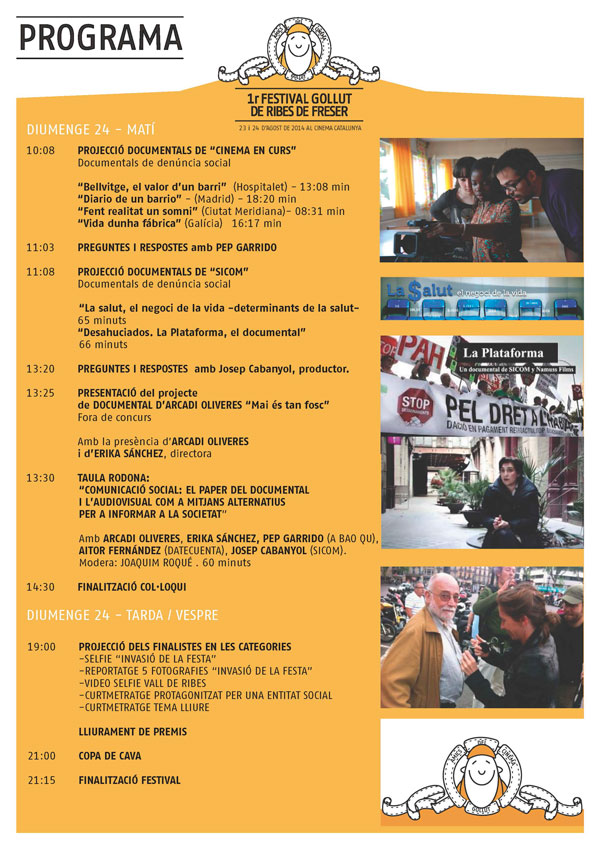 Programa primer festival Gollut 3